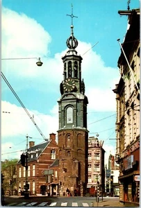 VTG.  Amsterdam / Holland The Mint Tower Euro Color Cards Postcard 4x6 - Picture 1 of 2