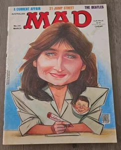 AUSTRALIAN MAD MAGAZINE NO.286 February 1989, Used, Rough - Picture 1 of 3