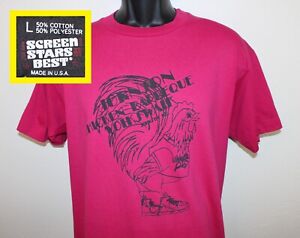 Screen Stars Best Johnson Nebraska Huhn BBQ Vintage T-Shirt Fuchsia rosa Nikes