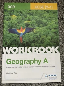 OCR GCSE (9-1) Geography A Workbook by Fox, Matthew Book - Picture 1 of 3