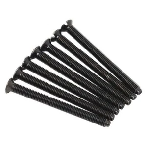 48 X Elektrisch Schwarz Schrauben Für Licht Stecker Buchse Boxen Stahl 3.5 X - Bild 1 von 1