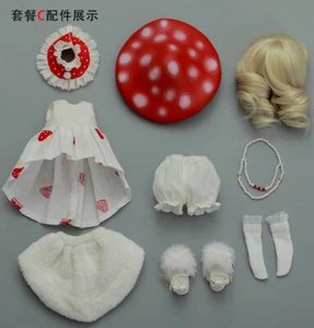 New Dress clothes Hair shoes For 1/6 BJD Doll Andes & Tona C