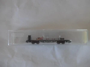 Minitrix Spur N Plattformwagen 15042-1 Mit Bayrisches Signal K.Bay.Sts.B. - Bild 1 von 4