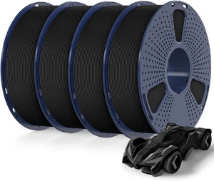 SUNLU High Speed PETG Filament 1.75Mm 4KG Bundle, 3D Printer Filament 4Kg, 1Kg p - Picture 1 of 12