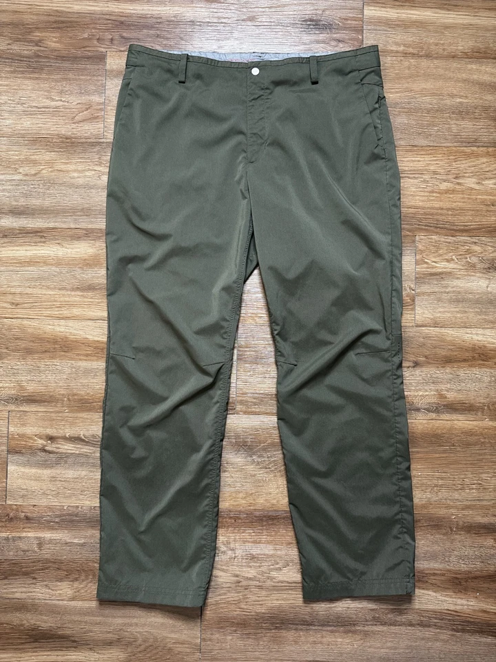 Nike Tiger Woods Collection Golf Pants Mens Size 38x32 Olive Green Adaptive Fit - Image 1 of 4