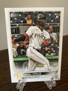 2022 Topps Oneil Cruz RC Rookie Pittsburgh Pirates #537 NM-MINT - Picture 1 of 2