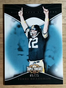 Topps Triple Threads Sapphire #91 2009 Terry Bradshaw - Imagen 1 de 2