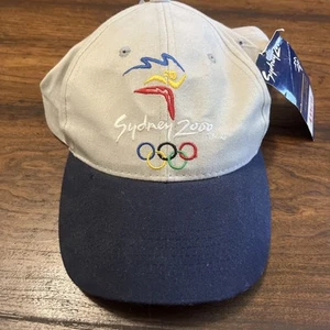 SYDNEY 2000 Olympic Games Gray / Blue Annco Offical Licensed Snapback Hat NEW - Picture 1 of 7