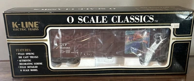 Southern Pacific Historical Art Box Car K762-7484 Apache Trail K-Line O Scale - Image 1 of 4