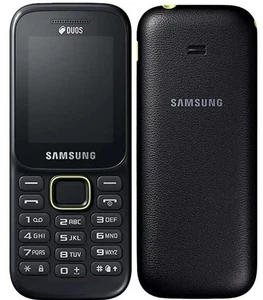 Samsung SM-B310E Dual Sim Basic Button 2G Unlocked Mobile Phone Mp3 Player Black - Picture 1 of 5