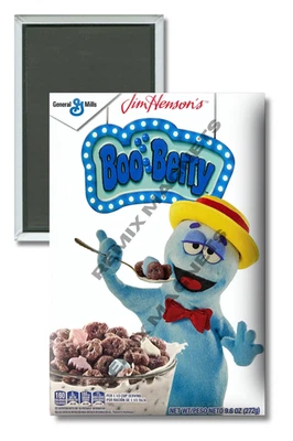 Магнит на холодильник General Mills Boo-Berry Jim Henson Cereal 2025 2 дюйма x 3 дюйма - Изображение 1 из 3