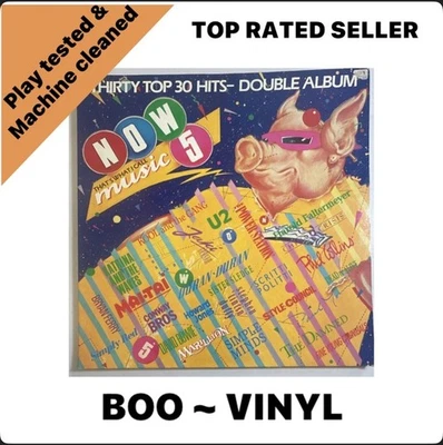 Now That's What I Call Music Volume 5 Double Vinyl 12" LP Album Gatefold VG+/VG+ - Image 1 of 4