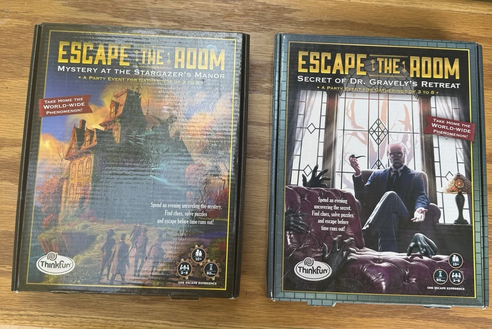 Escape The Room: Stargazer’s Manor & Dr. Graveledy’s Retreat - Image 1 of 4