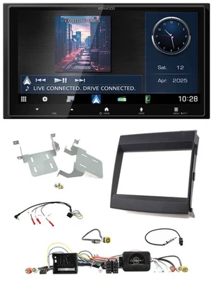 Kenwood Bluetooth 2DIN USB DAB Lenkrad Autoradio für Porsche Cayenne 2011-2016 - Bild 1 von 4