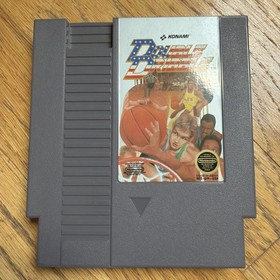 Doppio Dribble Basketball - Gioco NES Nintendo. Cinque viti non testate.