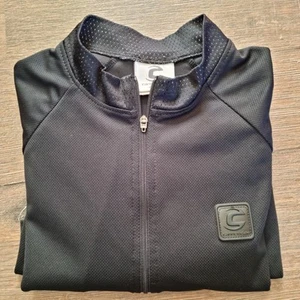 Canondale Cycling Size Medium Jersey Mens Half Zip Black Made In USA - Picture 1 of 16