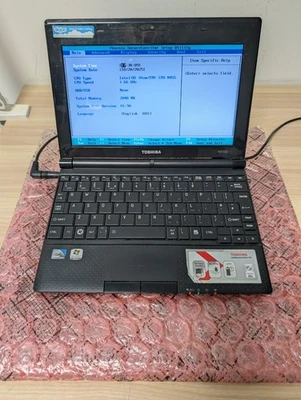 Toshiba NB500-12X - Intel Atom N455 - 2GB Ram - No Storage - Image 1 of 4