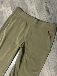 Athleta Brooklyn Ankle Pants Featherweight Stretch In Mountain Olive Green Sz 2 - Picture 1 of 17