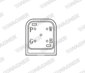 WAGNER Sonda Lambda Regolatrice Per Ford Scorpio I Berlina 2.9i 24V - Immagine 1 di 4