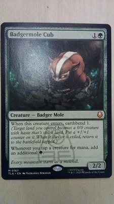Magic The Gathering TCG Badgermole Cub - Avatar: The Last Airbender - Image 1 of 2
