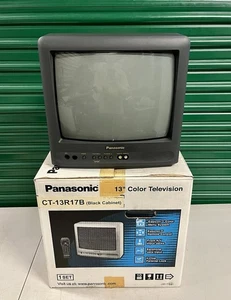 NOS Open BOX Panasonic 13" CRT TV Television CT-13R17B Retro Gaming - Picture 1 of 5
