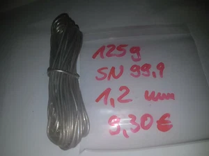 125 g Lötzinn - anschauen lohnt - Bild 1 von 1