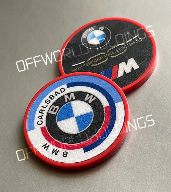 BMW MOTORSPORT M Performance Racing poker chip golf ball marker — 第 1/1 张图片