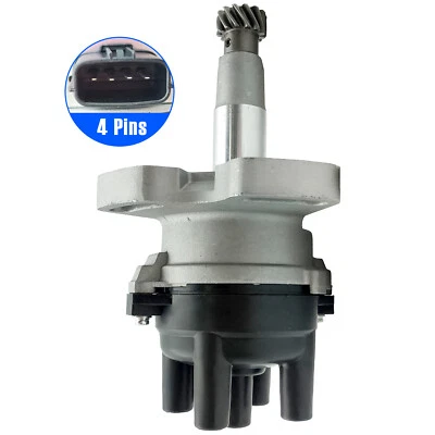 84-35465 For Mazda MPV B2600 L4 2.6L 1990-94 Ignition Distributor w/ Cap & Rotor - Image 1 of 4