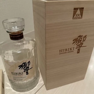 Suntory Hibiki 100th Anniversary Commemorative Empty Bottle Limited Edition Japa - Picture 1 of 2
