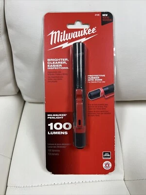 Milwaukee 2105 100 Lumens Cordless Aluminum Penlight with Removable Metal Clip - Image 1 of 2