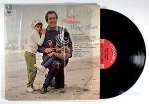 Andy Williams - Happy Heart (1969) Vinyl LP • Wichita Lineman, My Way - Picture 1 of 2