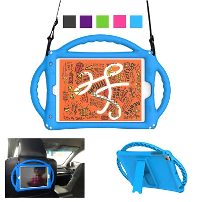 Silicone Case For Mini 1/2/3/4/5- Built-in Handle Stand Kids with Shoulder Strap - Image 1 of 4