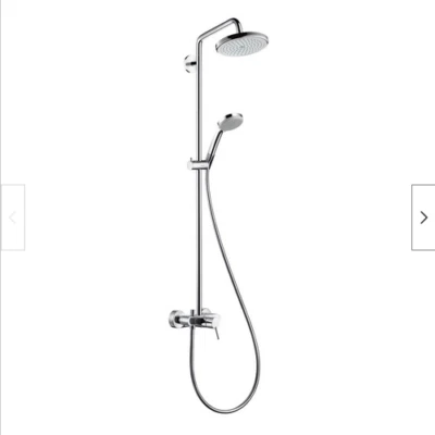 Hansgrohe Showerpipe Duschsystem Croma 220 chrom mit Brausenmischer 27222000 - Bild 1 von 2
