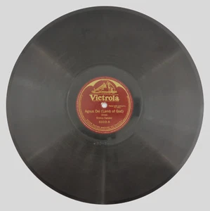 Victrola 12" 78rpm Agnus Dei ( Lamb Of God) #6010-A - Picture 1 of 5