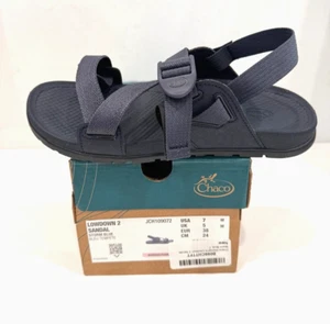 Chaco Women's Lowdown 2 Sandal Storm Blue JCH109072 US Size 7 / EU 38 - Picture 1 of 7