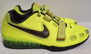 Nike Romaleos 2 Volt/Sequoia Weight Lifting Shoes 476927-700 Men's Size 13 - Picture 1 of 9