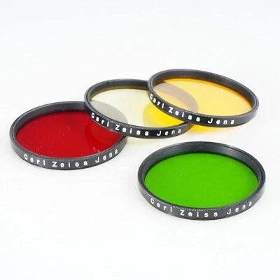 :[RARE] Carl Zeiss Jena 40.5mm B&W Contrast Filter Set For Leica Minolta 40mm - Image 1 of 3