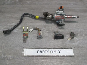 🥇84-85 TOYOTA SUPRA MA67 IGNITION SWITCH LOCK CYLINDER KEY SET DAMAGED - Picture 1 of 18