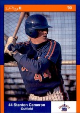 1990 Columbia Mets Postcards Play II #4 Stanton Cameron Powell Tennessee TN Card