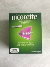 NICORETTE 15mg Inhalator - 36 Cartridges