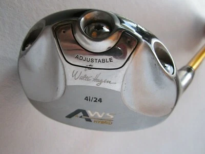 Walter hagen fujikura aws hybrid 4i/24 LH Left Golf Club. LX Adjustable - Image 1 of 4