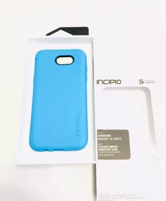 Funda/Funda Suave Incipio NGP para Samsung Galaxy J3 (2017) en Colores Azules Foto 1 de 4