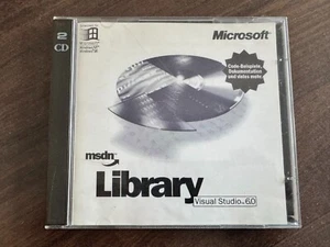 Microsoft Library Visual Studio 6.0 - 2x CD - Wichtige Ressourcen für Entwickler - Bild 1 von 4