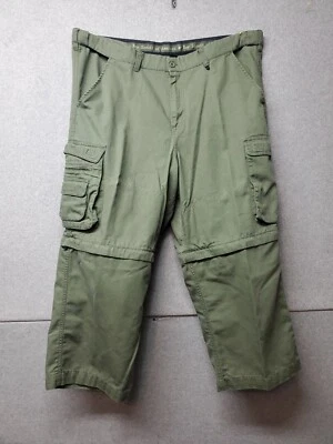 Boy Scouts of America BSA Convertible Cargo Pants Shorts Green Men's  42"x25" - Image 1 of 4