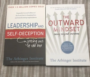 2 Books: The Outward Mindset AND Leadership And Self-decept Arbinger Institute - Picture 1 of 1