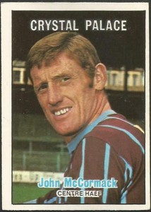 A &BC 1970 GREEN BACK SCOTTISH FOOTBALLERS- #015-CRYSTAL PALACE-JOHN McCORMACK