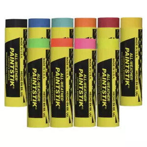 New! ALL WEATHER PAINTSTIK PAINT STICK The Original livestock marker 9 COLORS! - Picture 1 of 11