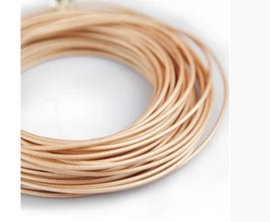 Cable de video CCTV HD-SDI plateado 75Ω 6G4K cable coaxial macho a macho 3G-SDI - Imagen 1 de 6
