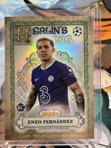 2022-23 Topps Merlin Merlin's Masters Insert #MM-4 Enzo Fernandez RC - Bild 1 von 2
