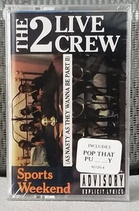 The 2 Live Crew Sports Weekend 1991 Luke Records Sealed Cassette New Dirty - Picture 1 of 6